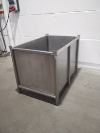 RVS palletbox 
